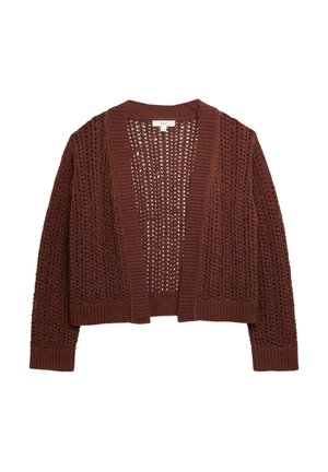 Marks & Spencer, Cardigan - conker