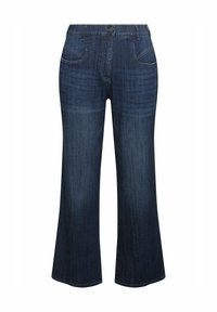 Ulla Popken STRETCH - Džíny Bootcut - rinsed wash