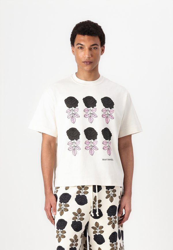 VEISTO VIHKIRUUSU PLACEMENT UNISEX - Print T-shirt