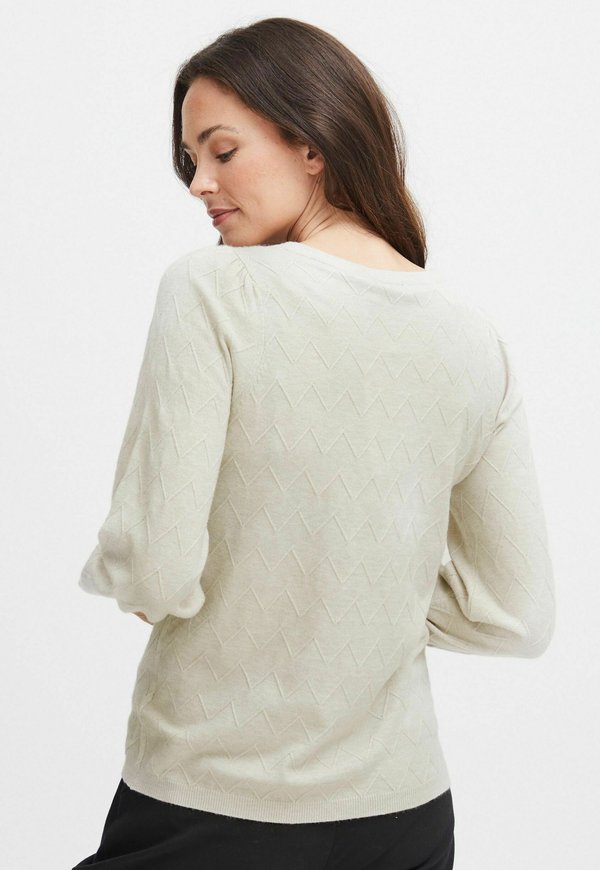 FRMELANI - Jumper - limestone melange4