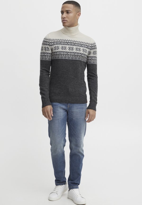 BHTJESSE - Jumper - charcoal mix3