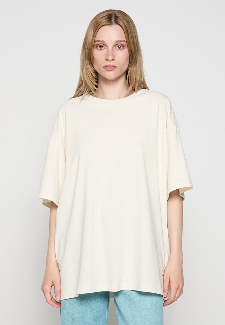 Converse T-shirt basic crème