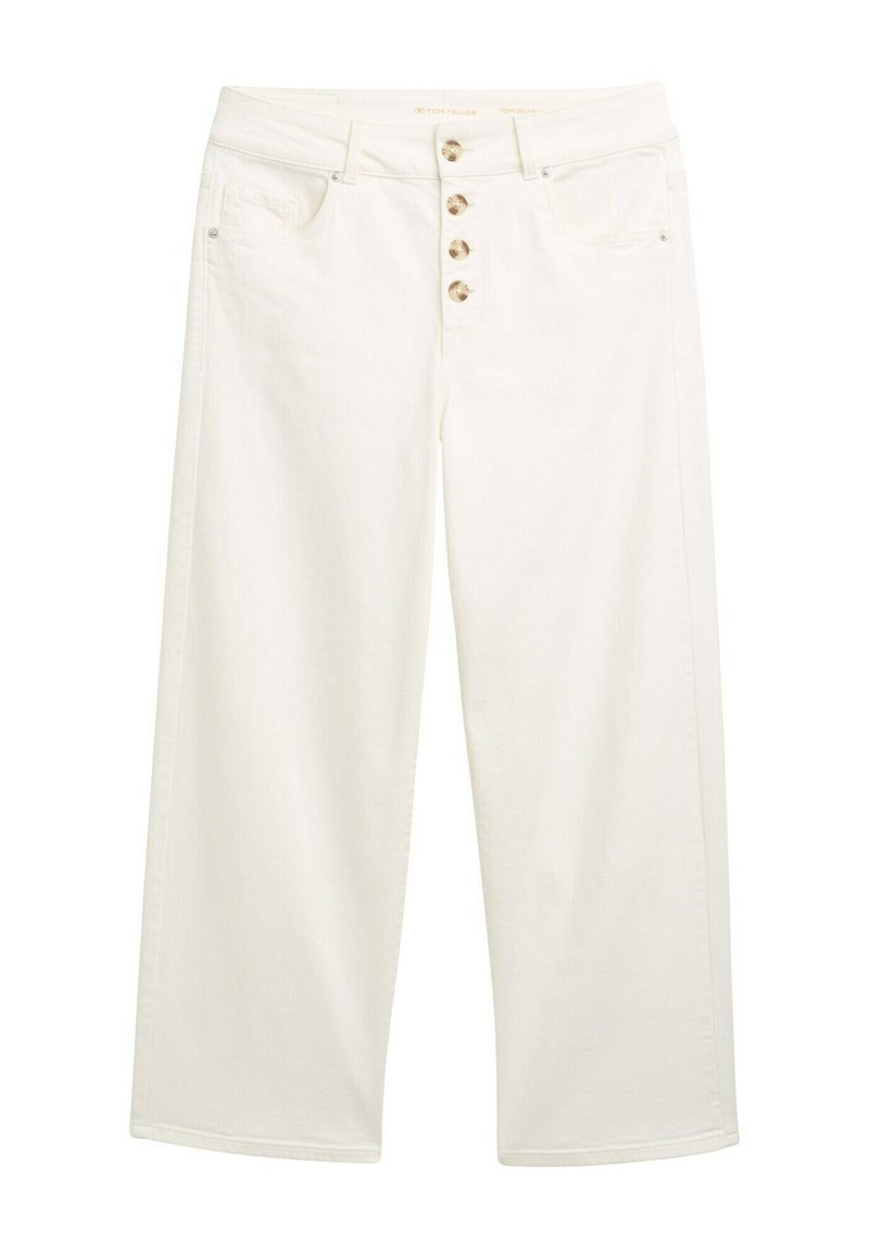 Tom Tailor Straight leg jeans crème