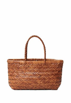 DRAGON DIFFUSION MINI FLAT GORA - Borsa a mano - marrone