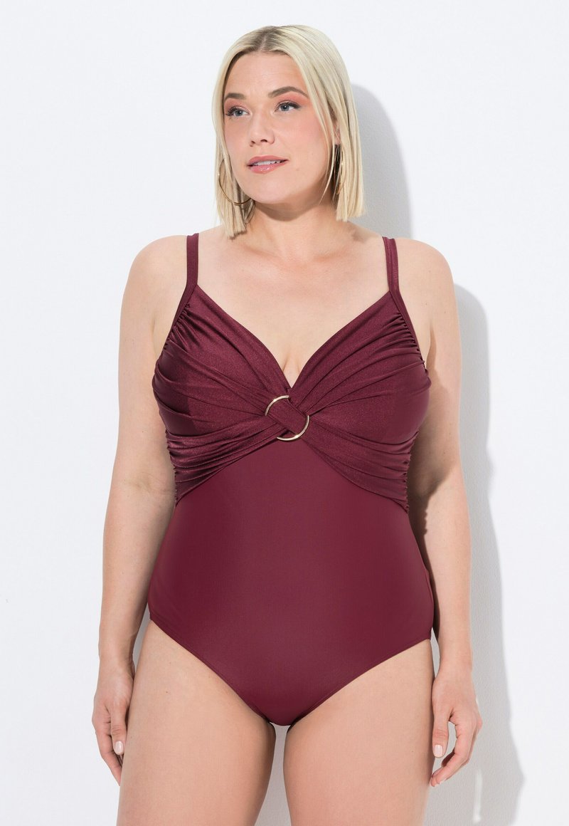 Ulla Popken Costume da bagno - berry