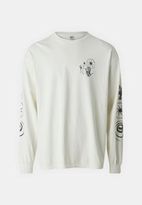 NATURE DRAWING TEE UNISEX - Long sleeved top - ecru