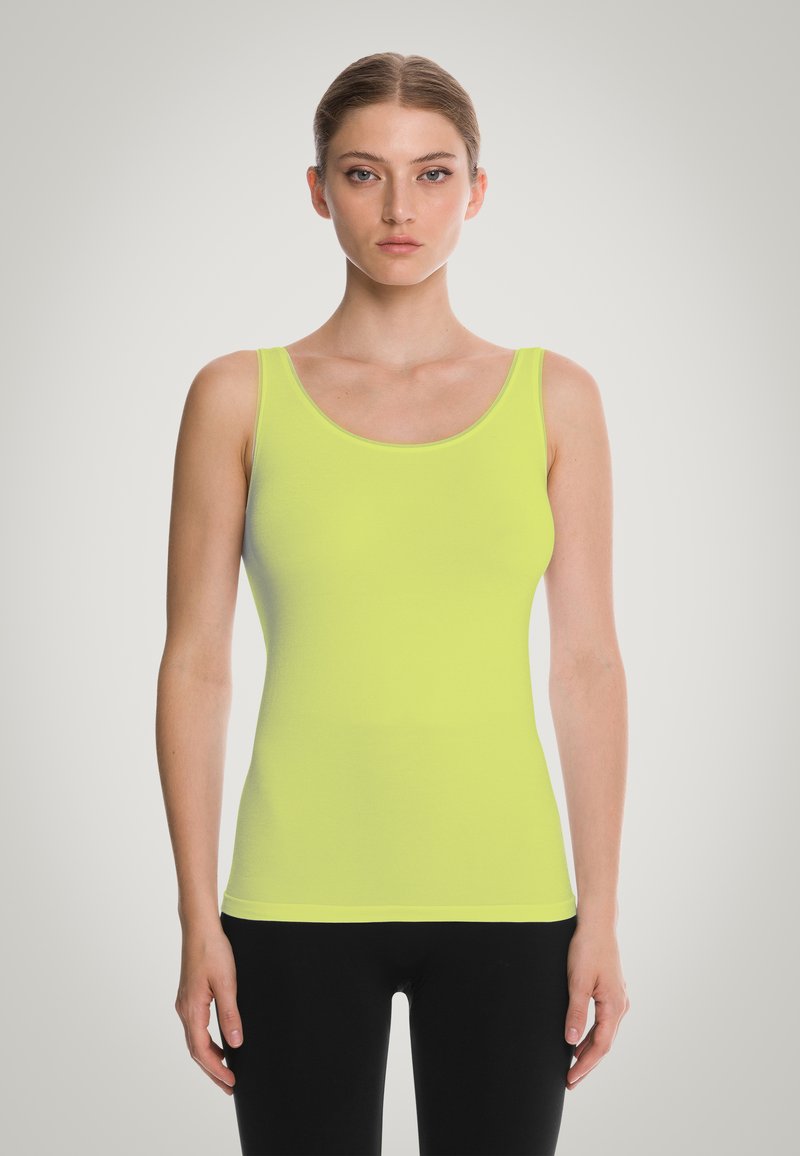Wolford JAMAIKA SINGLET - Linne - paradise green