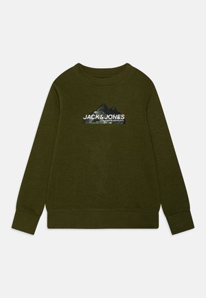 JCOMOUNTAIN LOGO CREW NECK - Sweatshirt - cypress