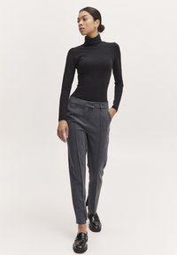 b.young BYDANTA - Chino - dark grey melange