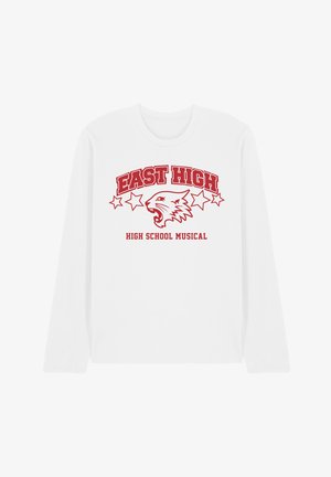 Disney, DISNEY HIGH SCHOOL MUSICAL EAST HIGH - Langarmshirt - white