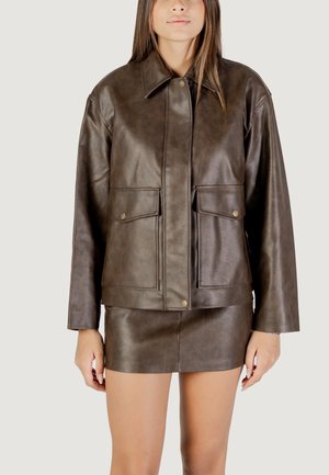 JASMIN  - Giacca in similpelle - brown