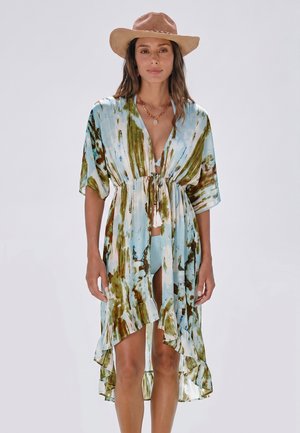 Cupshe, BREEZY TIE-DYE PRINT COVER UP DRESS - Doplnky na pláž - multi-coloured