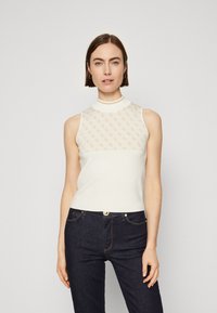 Guess - LISE - Top - offwhite/sand Miniatuurafbeelding 1