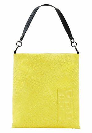 GEOMETRIC - Velk kabelka - yellow