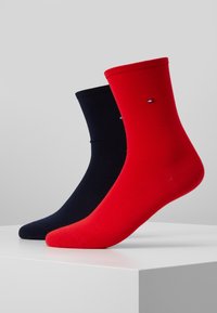 Tommy Hilfiger - WOMEN SOCK CASUAL 2 PACK - Calze - red Immagine in miniatura 1