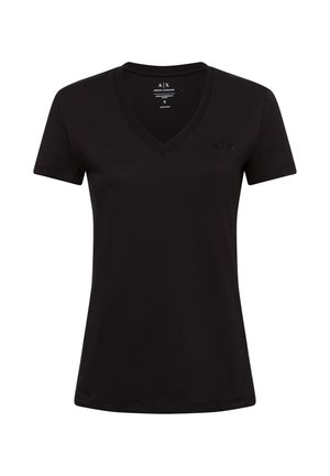 Armani Exchange T-shirt basic - schwarz