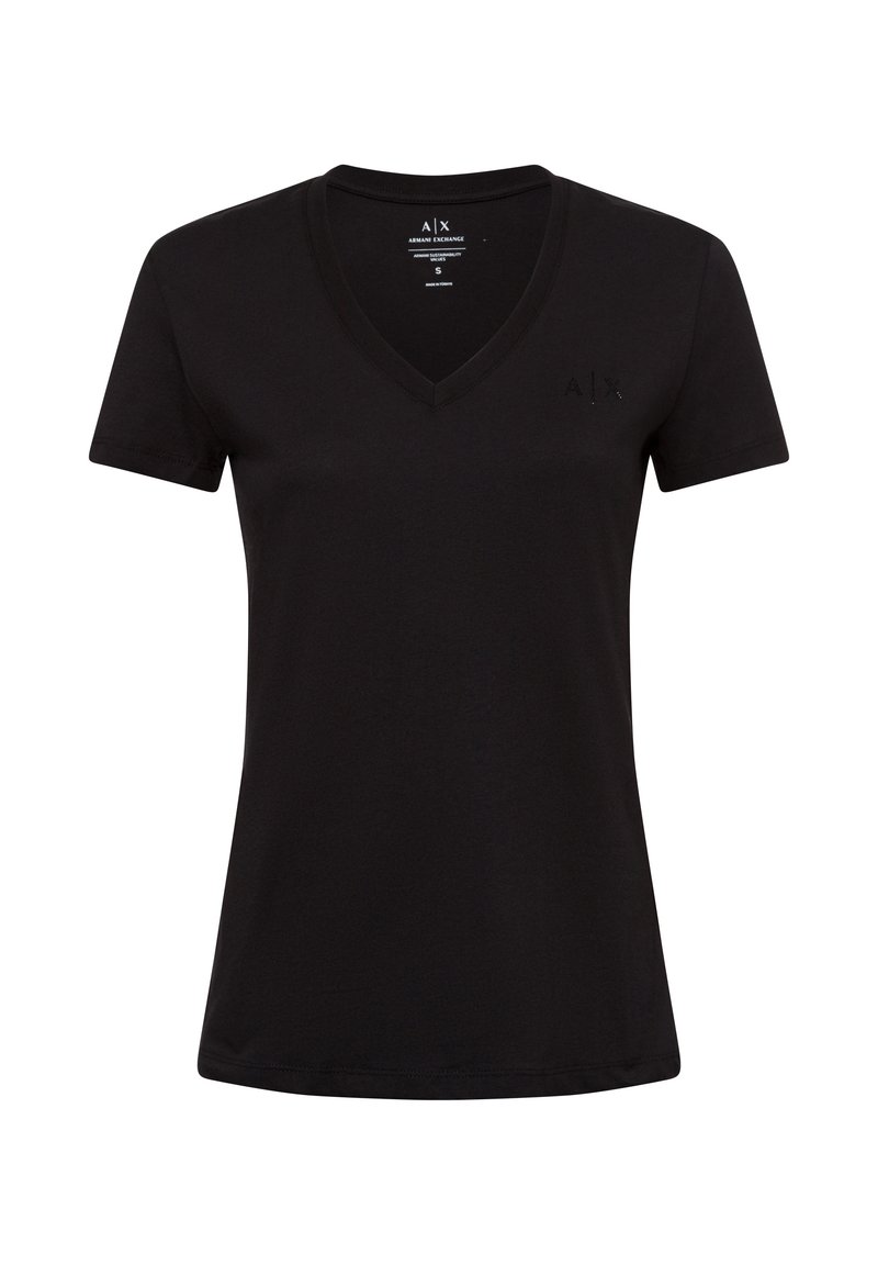 Armani Exchange T-shirt basic - schwarz