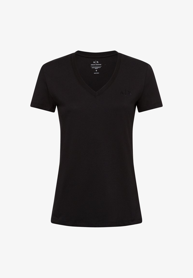 Armani Exchange T-shirt basic - schwarz