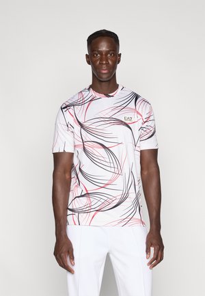 TENNIS PRO TEE GRAPHIC - Spordi T-särk - fancy white