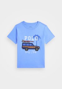 Polo Ralph Lauren CAR-PRINT COTTON JERSEY TEE - Print T-shirt - harbor ...