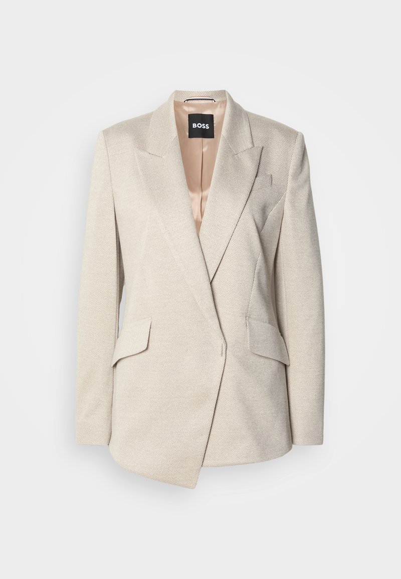 Boss Blazer zandkleur Boss Blazer zandkleur