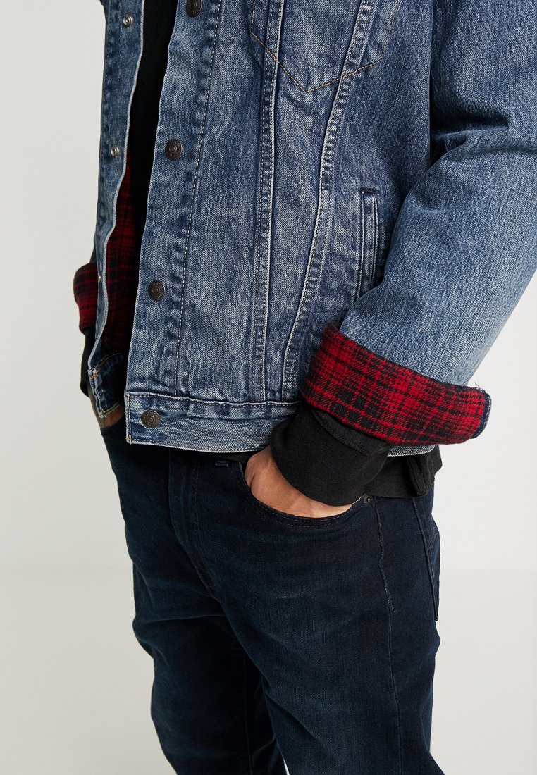 lined trucker jacket levis