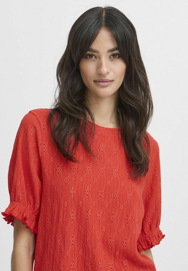 SILVA - Blouse - flame scarlet3