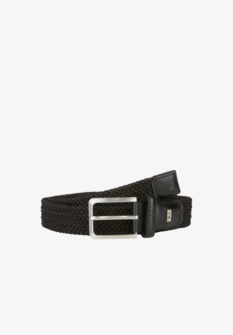 BRAX STYLE - Gevlochten riem - black