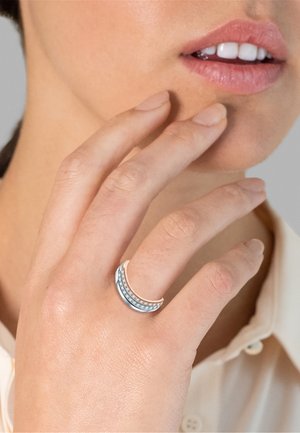 Rafaela Donata, 3 SET - Bague - silverfarben und roségoldfarben
