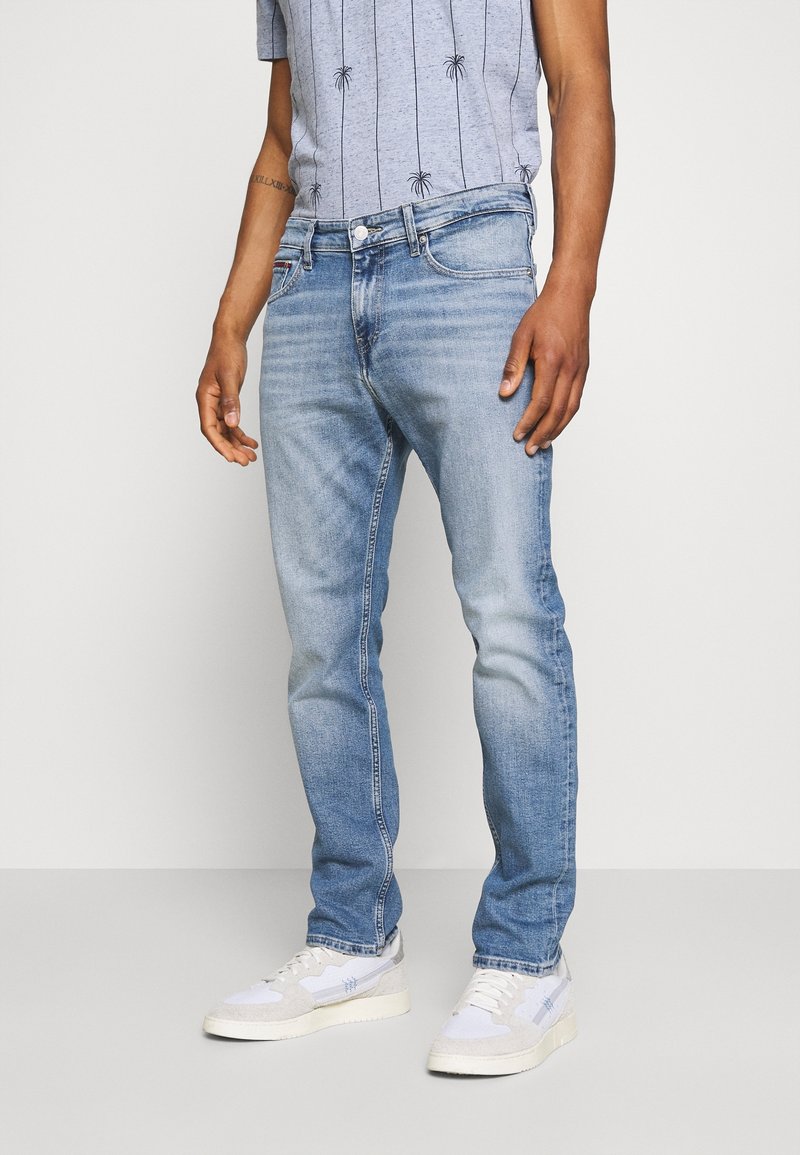 Tommy Jeans Straight leg -farkut - light-blue denim