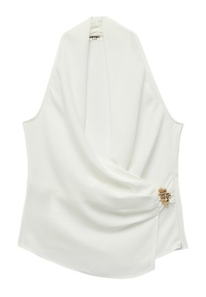 Koton, DOUBLE BREASTED BLOUSE. - Top - off-white