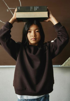 Name it, SWEATSHIRT RELAXED FIT - Sweatshirt - chocolate plum