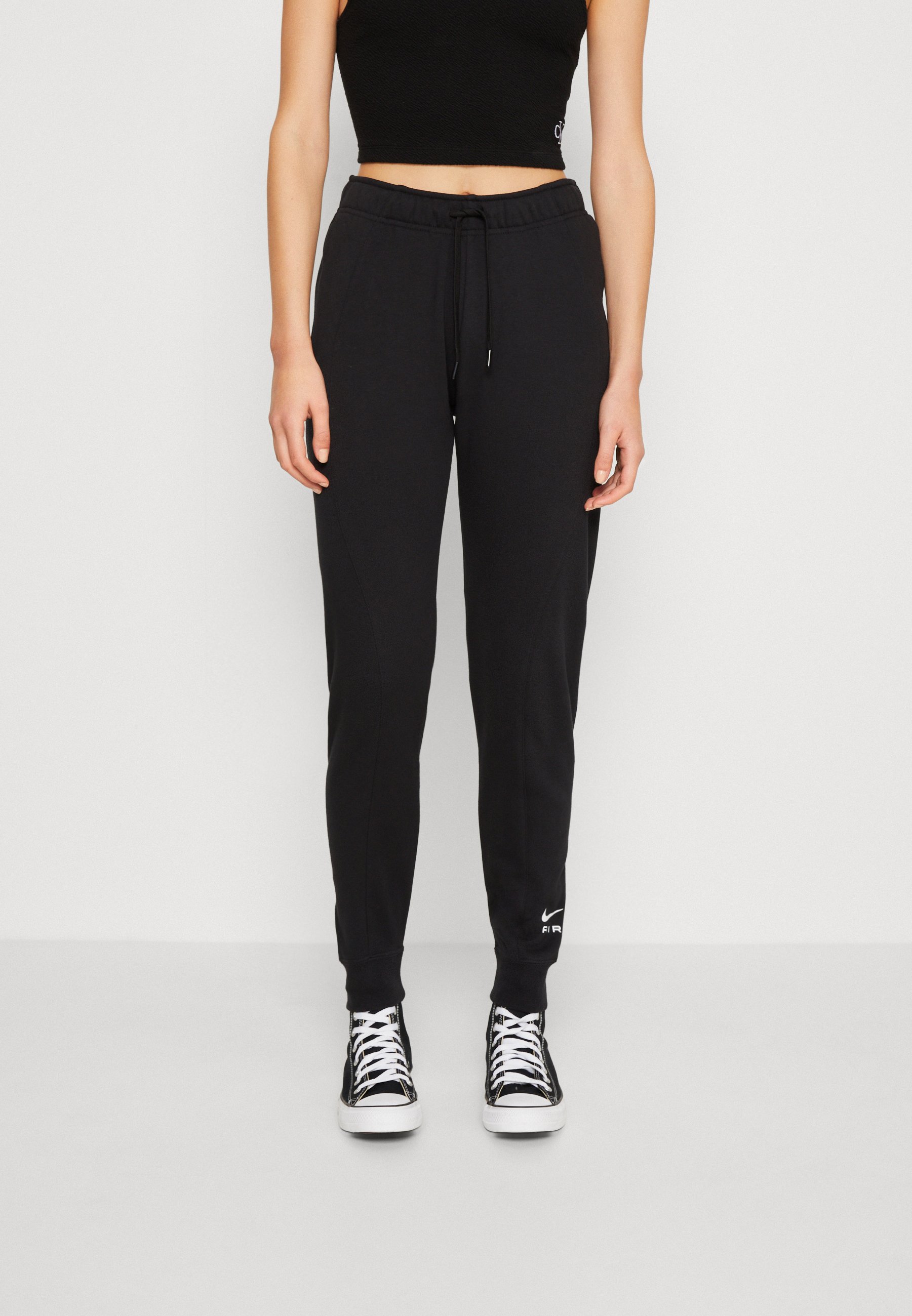 nike air skinny tracksuit in black