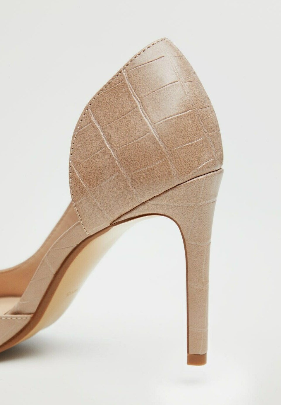 mango pumps beige