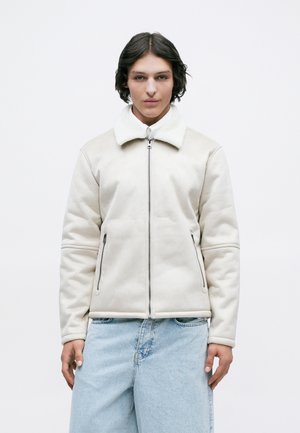 ONSROYCE JACKET  - Giacca in similpelle - beige