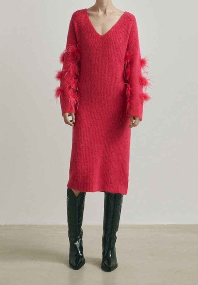 Massimo Dutti Robe pull - pink