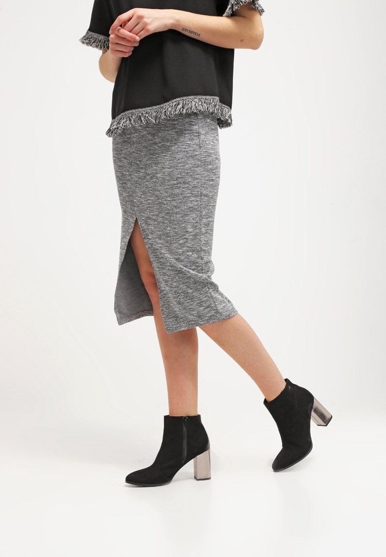 River Island - Jupe crayon - grey, Agrandir
