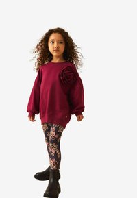 Laura Ashley CORSAGE CREW AND TUTTINGTON FLORAL SET - Mikina - pink navy