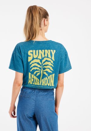 SHORTSLEEVE - Printtipaita - surfing blue