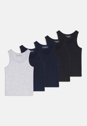 5 PACK UNISEX - Caraco - mottled dark grey/dark blue/black