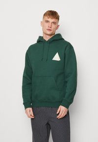 HUF DISCOVER NATURE HOODIE - Pusa - forest green