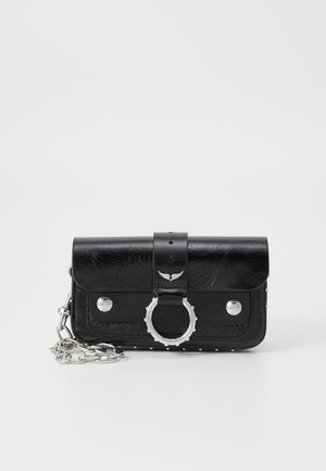 Zadig & Voltaire KATE WALLET VINTAGE PATENT - Portefeuille - black