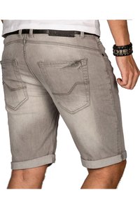 INDICODE JEANS INDICODE  - Denim shorts - grau