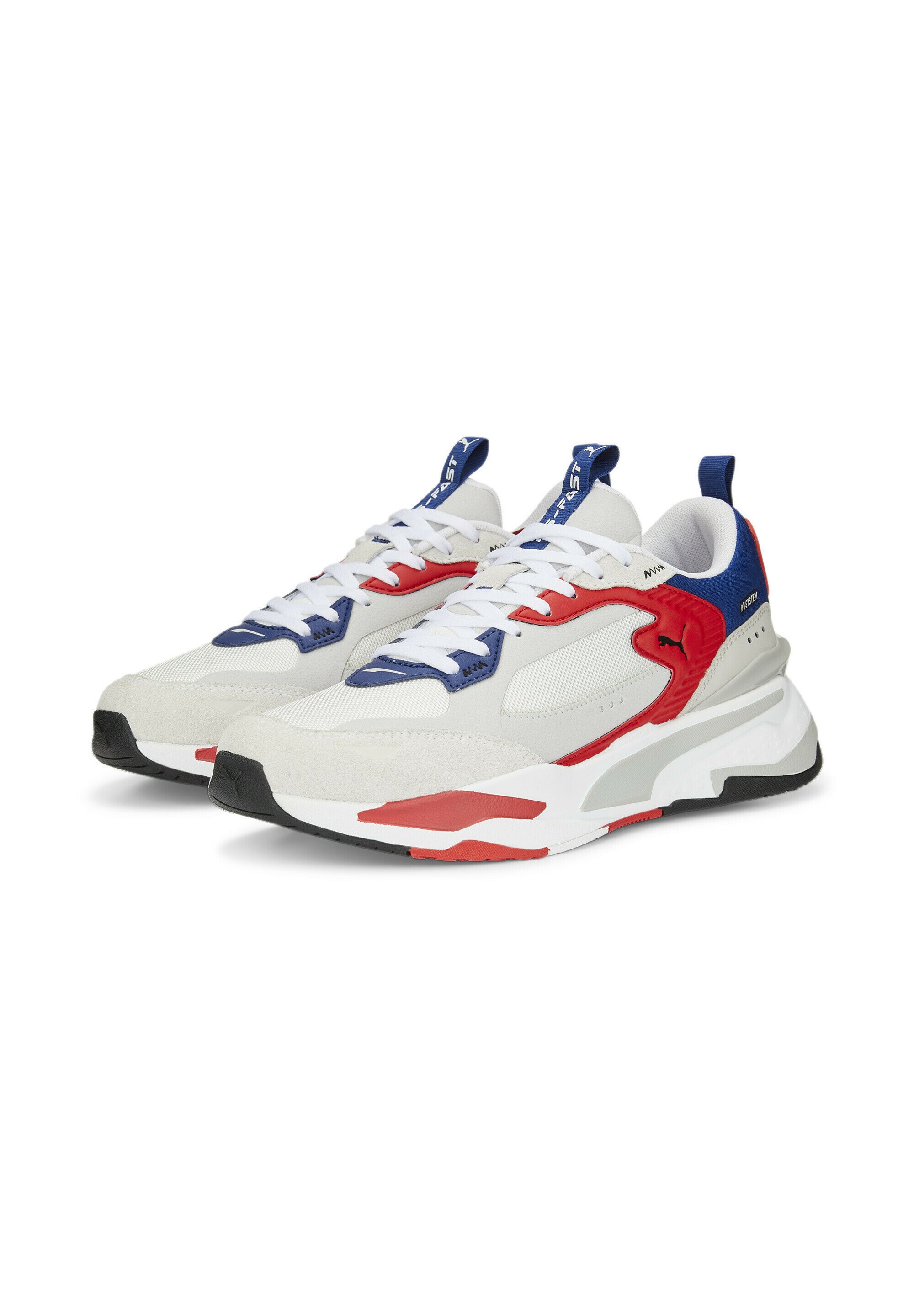 Puma RS FAST LIMITER - Sneakers laag - white high risk red gray violet/wit  - Zalando.nl