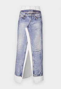 AUGMENTED MAXI SKIRT - Jupe en jean - blue/white