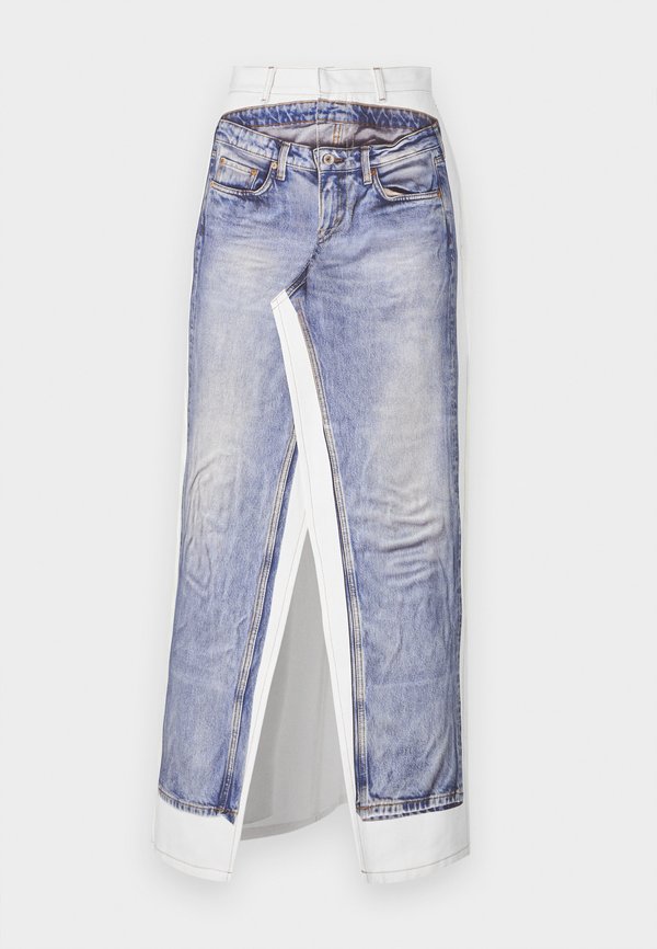 AUGMENTED MAXI SKIRT - Denim skirt4