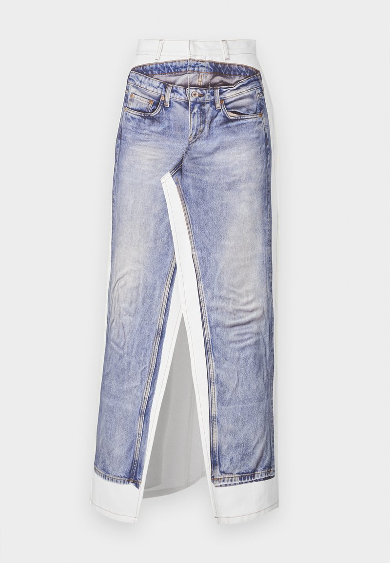 Ksenia Schnaider Jeansrok wit Ksenia Schnaider Jeansrok wit