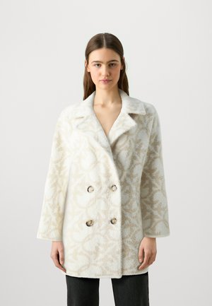 Pinko TORO CAPPOTTO - Cappotto corto - panna/beige