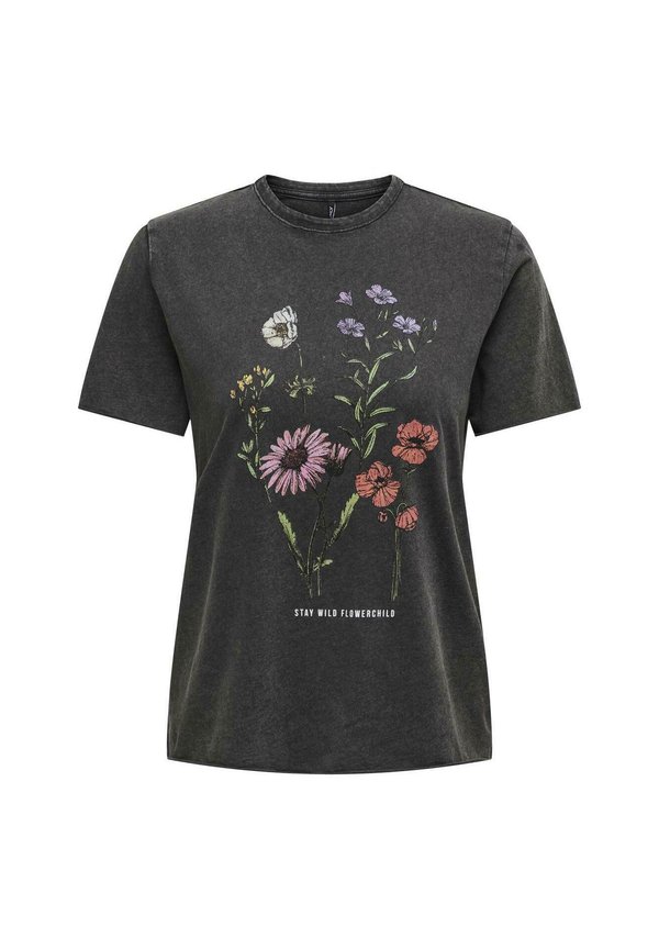 ONLLUCY LIFE NOOS - Print T-shirt - grau4