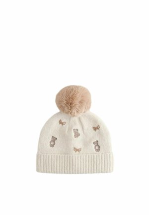 Next, POM BEANIE HAT - Beanie - ecru bear
